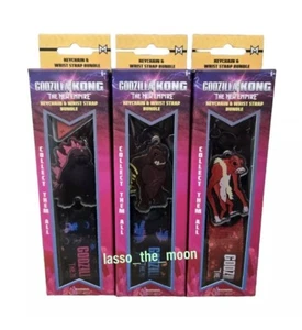 Godzilla x Kong El Nuevo Imperio Llavero y Correa de Muñeca - Godzilla/Kong/Skar King - Imagen 1 de 10