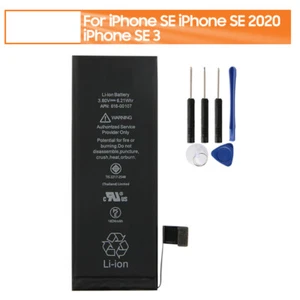 Batterie téléphone de remplacement neuve pour iPhone SE 1 2 3 A2312 A2819 haute qualité - Photo 1 sur 4