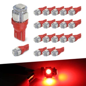20X T10 921 High Power Red LED License Plate Interior SMD Light Bulbs - Picture 1 of 6