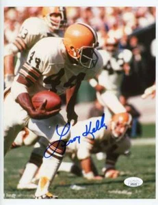 Leroy Kelly Browns Signed Autographed 8x10 Glossy Photo JSA Authentic - Picture 1 of 1