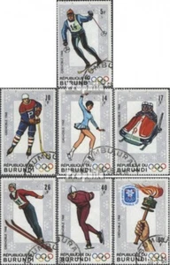 Burundi 386A-392A (complete issue) used 1968 olympic. Games ´68 - Picture 1 of 1