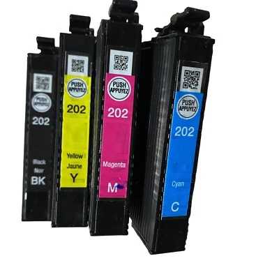 Lote de 4 cartuchos vacíos Epson 202 Foto 1 de 4