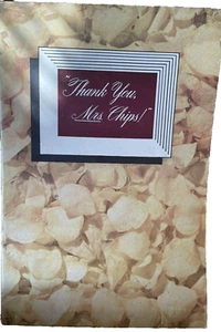 Thank you Mrs. Chips! Recipe Book 1930's Superior Potato Chip Co MI Nat'l Potato - Picture 1 of 6