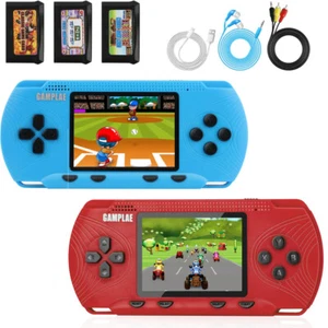 Portable Handheld Game Console 3" HD Built-in 258 Games HD Classic Kids Toy Gift - Picture 1 of 24