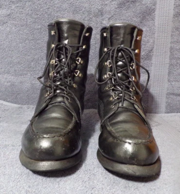 Botas de trabajo de colección UFCW Union Workers de cuero sin usar, en caja, suela de crepé para hombre 9D "EE. UU." Foto 1 de 4