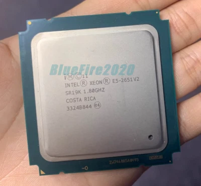 Intel Xeon E5-2651 V2 SR19K 1.80GHz 12 Core 30MB LGA2011 CPU Processor E5-2651V2 - Image 1 of 4