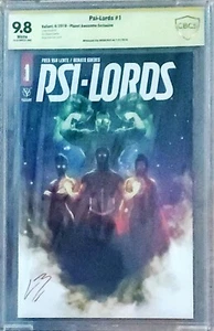 Psi-Lords 1 Planet Awesome Exclusive CBCS 9.8 Signed By BOSSLOGIC - Picture 1 of 3