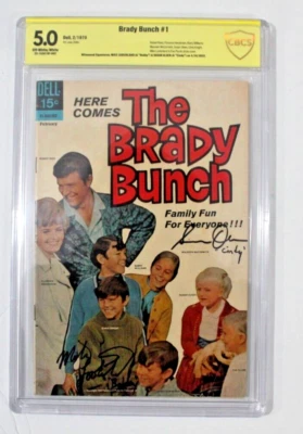 CBCS Graded 5.0, VG/FN, THE BRADY BUNCH #1, 1970, Signed by Bobby & Cindy ! - Image 1 of 4