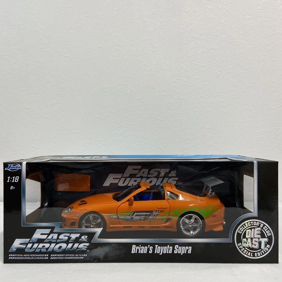 Jada 1 18 FAST FURIOUS TOYOTA Supra Brian s Fast and Furious Toyota Supra Brian - Image 1 of 4