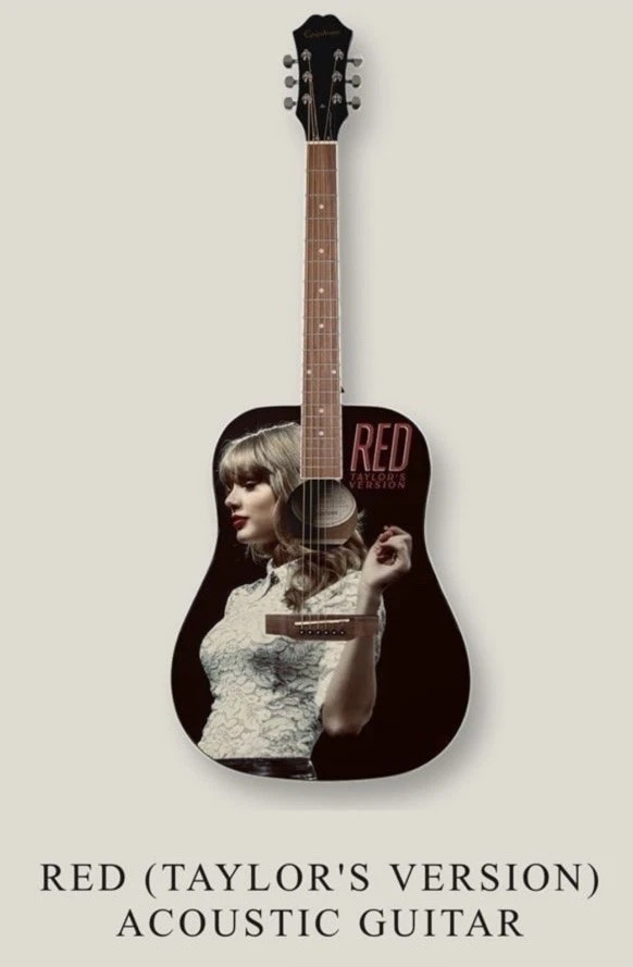 Taylor Swift Red Acoustic Guitar Original Packaging - Image 1 of 1