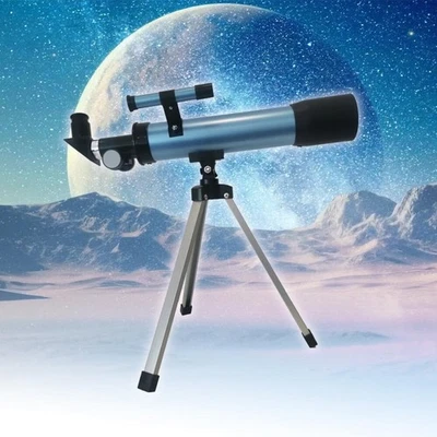 Telescope for Kids Telescope with Tripod for Beginners 2 Eyepieces 20X-66X - Image 1 of 4