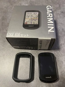 Garmin Edge 830 GPS Cycling Computer with Silicone Case Black - Photo 1 sur 2