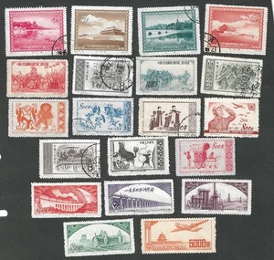 China, P.R. - 20 verschiedene alte China Briefmarken (CH89) - Bild 1 von 1