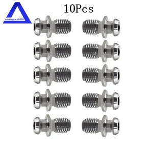 100pcs CAT50 45° 1.140" Pull Stud Coolant Thru Retention Knob for Mazak - Picture 1 of 10
