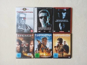 TERMINATOR Teil 1 - 6  Arnold Schwarzenegger - 6 DVDs - Bild 1 von 19