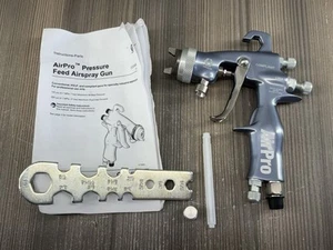 GRACO 288945 AirPro Air Spray Pressure Feed Gun, Compliant, 0.055", 1.4mm Nozzle - Foto 1 di 9