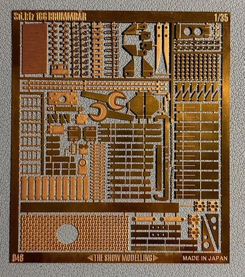 THE SHOW MODELLING 048 - Sd.Kfz 166 BRUMMBAR - 1/35 PHOTOETCHED - Immagine 1 di 3