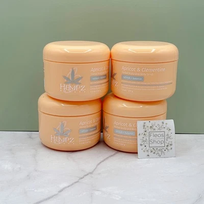 HEMPZ Apricot & Clementine Scalp Body Scrub 4-pack  - Authentic & New - Image 1 of 4
