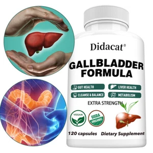 Gallbladder Formula Support Gut Health Cleanse & Balance,Liver Health Metabolism - Picture 1 of 14