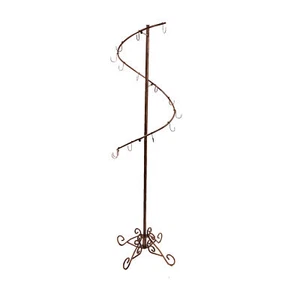 SSWBasics Boutique Cobblestone Spiral Purse Rack Stand - (6'H x 17"W) - Sleek - Picture 1 of 2