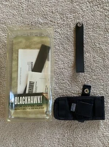 NEW BLACKHAWK .22 .25 .380 AUTO Compact Belt Slide Holster AMBI SIZE 01 MSRP $38 - Picture 1 of 14