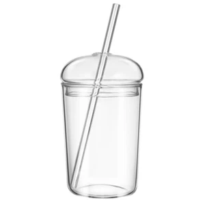 Glatte Oberfläche Transparent Haushalt Große Kapazität Klar Tasse - Bild 1 von 11