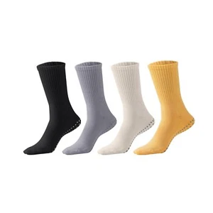 Pilates Socks with Grips for Women Yoga Socks Barre Socks Non Slip Socks - Picture 1 of 6