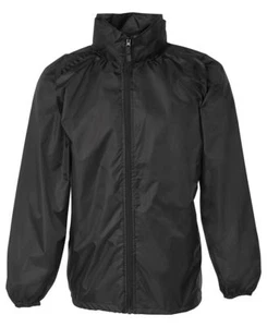 Jb's wear Rain Forest Jacket Water Proof Concealed hood Sealed Seam Elastic Cuff - Picture 1 of 8
