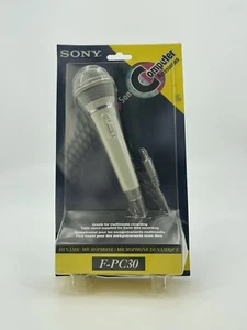 SONY™ F-PC30 Professional Dynamic PC Microphone w/Stand  - Picture 1 of 8