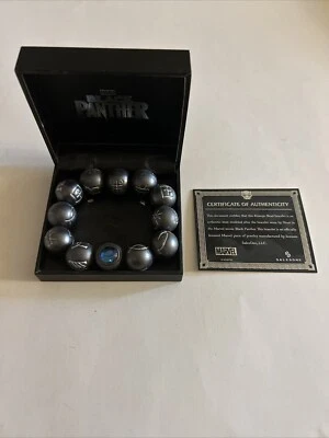 Marvel Black Panther Kimoyo Bead Bracelet, Blue | Collectible Movie Accessory - Image 1 of 4