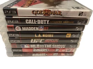 Playstation 3 PS3 games lot bundle - All Complete With Games And Booklets - Picture 1 of 6