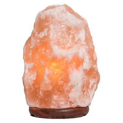 Salz Kristall Stein Lampe Leuchte ca. 4kg in Premiumqualität sehr gut für Luft - Bild 1 von 4