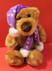 New 11" Winter Teddy Bear Stuffed Plush Cute Toy Animal - Picture 1 of 2