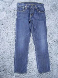 ISKO Jeans Herren 32x35 Blau Denim Medium Wash Slim Premium Hose Unterteil Straight - Bild 1 von 9