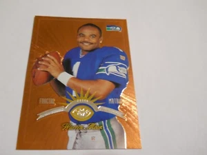 WARREN MOON FRACTAL MATRIX PARALLEL SEATTLE SEAHAWKS 1997 LEAF - Picture 1 of 2
