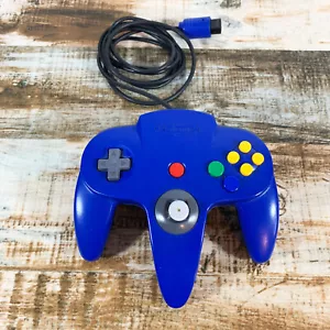 Controller blu Nintendo N64 OEM - testato e funzionante, la stick è 6/10 - Foto 1 di 2
