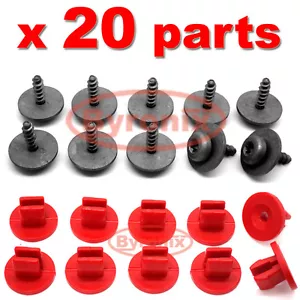 Engine Undertray Screws Nuts for Ford Fiesta Focus Kuga Mondeo Guard Cover X 20 - Picture 1 of 11