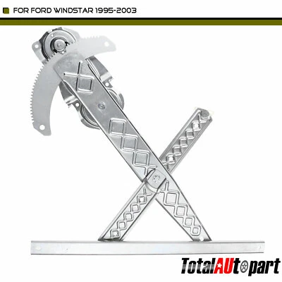 New Manual Window Regulator for Ford Windstar 1995-2003 Front Driver Side Left - Image 1 of 4