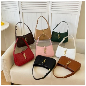 Summer Hot Sale Women's Fashion PU Handbag Shoulder Bag Y Dumpling Bag - Picture 1 of 21
