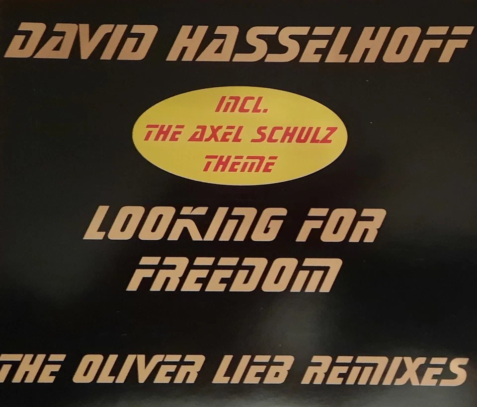 David Hasselhoff  "Looking For Freedom" * The Oliver Lieb Remixes - Bild 1 von 1