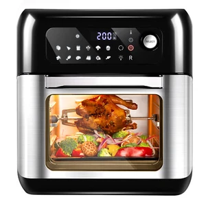 10L Heißluftfritteuse XXL Fritteuse Fritteusen Heißluft Ofen Friteuse Digitale - Bild 1 von 15