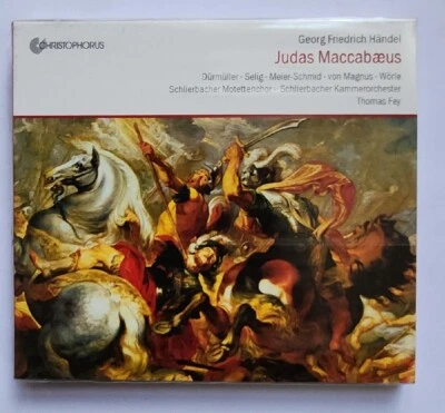 Thomas Fey / Georg Friedrich Handel - Judas Maccabaeus - 2 x CD NEW & SEALED - Image 1 of 2