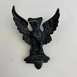 Vintage Black Cast Iron Eagle Door Knocker EMIG 1457 Haunted House Decor Prop - Picture 1 of 5