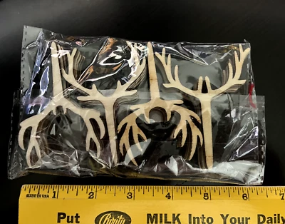 Cupcakes con cuerno de ciervo de madera - 24 unidades - único para manualidades - nuevo en paquete Foto 1 de 2