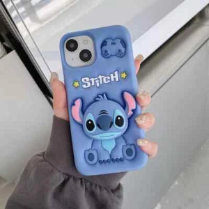 Stitch Silicone Stand Phone Case for Apple iphone 11 11 Pro 11 ProMax 3D - Picture 1 of 5