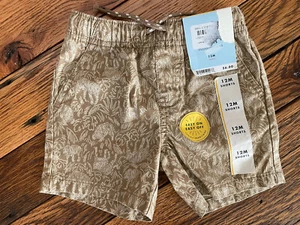 Jungen Cat & Jack Shorts 100 % Baumwolle hellbraun, 12 Monate - Bild 1 von 2