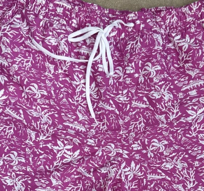 Pantalones Cortos Columbia PFG Mujer XL Clearwater Shores Agua Nuevos con Etiquetas Estampado Hawaiano Foto 1 de 4