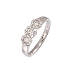 Anello Trilogy Oro Bianco AA029393 1S - Davite & Delucchi