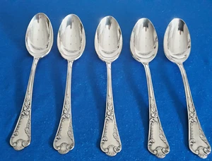 Frionnet Francois Besteck 5 Kaffeelöffel versilbert ca. 14,4 cm Art. 943/08.23 - Picture 1 of 3