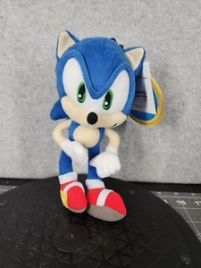 Sonic The Hedgehog Collector Plush Toy Clip-On 8 Inches Tall Coin Purse - Picture 1 of 5